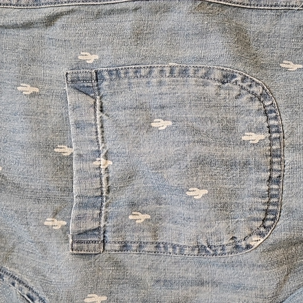 Rails button up with cactus pattern - Picture 3 of 6